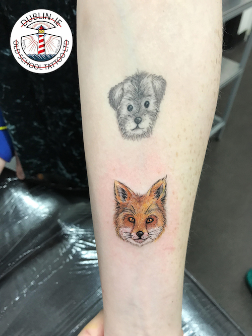 fox tattoo